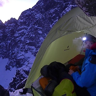 First ascent on the north-eastern wall of Rysy, Tatras
